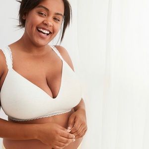 Aerie real happy wireless lightly lined bra